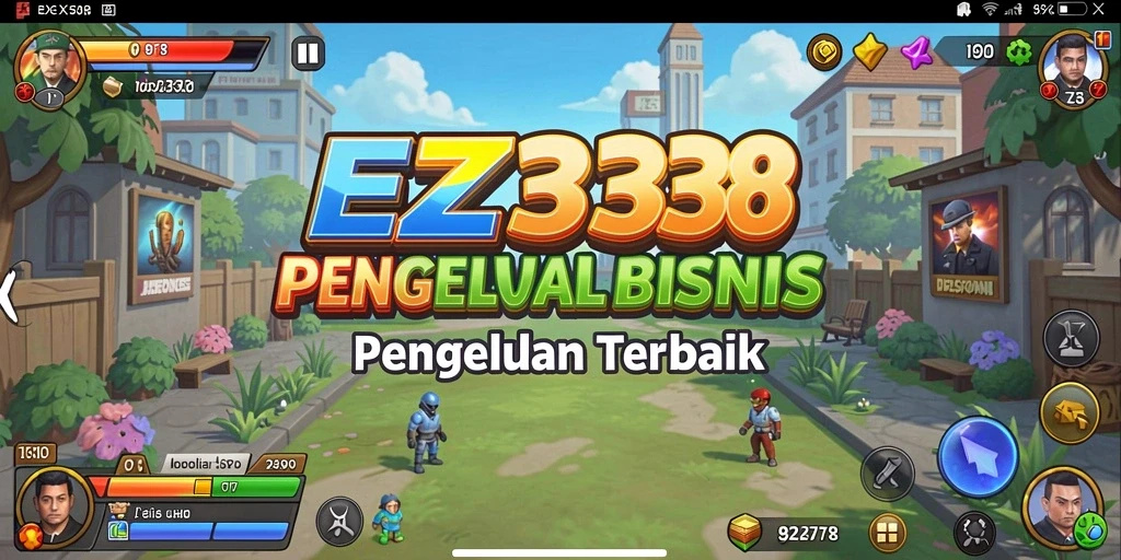 Skrinsut EZ338 menampilkan pengalaman gameplay Tycoon yang mendebarkan.