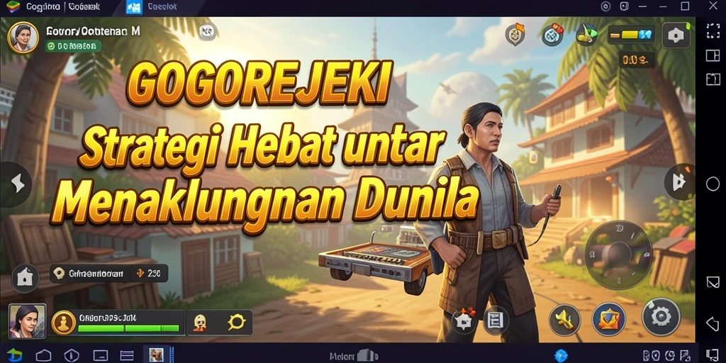 Tampilan gameplay seru dan penuh strategi dari GOGOREJEKI.