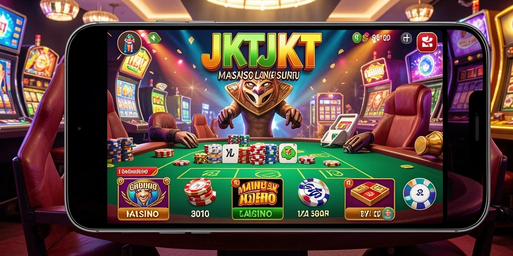 Tampilan permainan Live Casino yang menarik di JKTJKT.