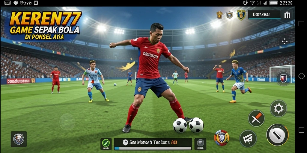 Tampilan gameplay KEREN77 yang memukau dan seru di lapangan.