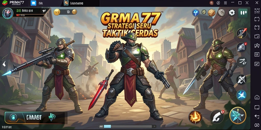 Tampilan menarik dari gameplay PRIMA77 yang memikat dan strategis.