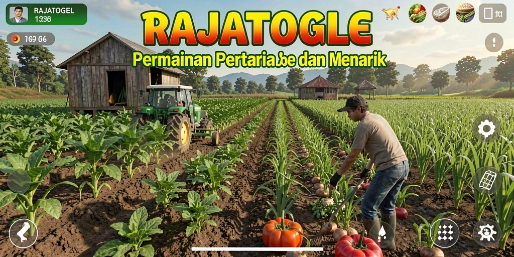 Screenshot memahami gameplay seru Farm di RAJATOGEL.