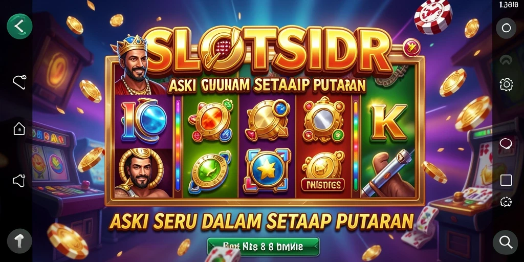 Tampilan gameplay SLOTSIDR dengan aksi menegangkan yang seru.