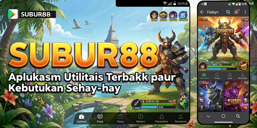 Tampilan antarmuka SUBUR88 yang intuitif dan mudah digunakan.